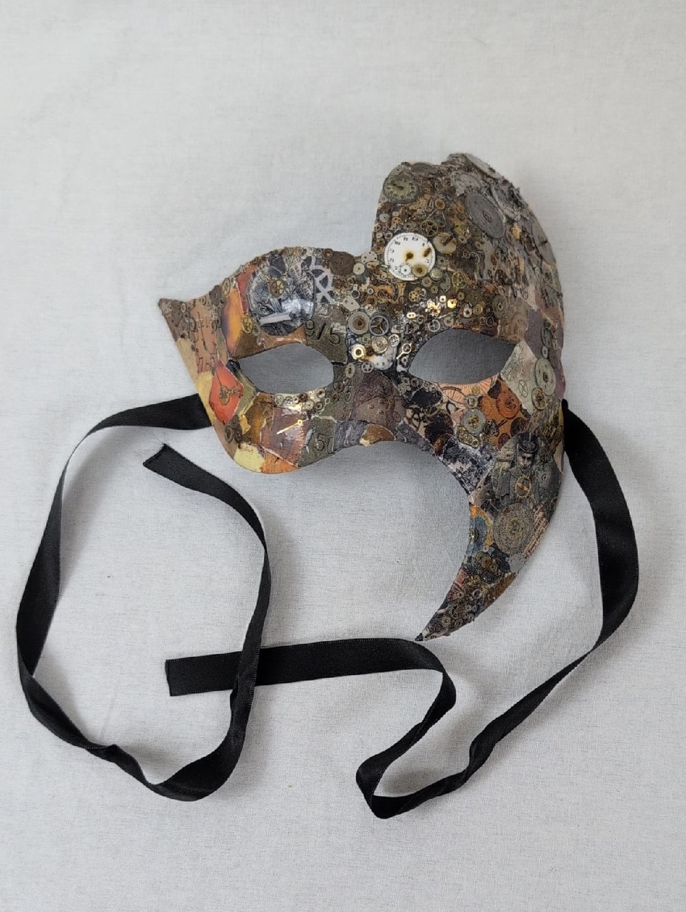 MEN'S MASQUERADE MASK, MARDI GRAS, NEW YEAR'S, COSTUME, PARTY